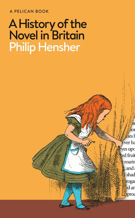 Cover of A History of the Novel in Britain by Philip Hensher
