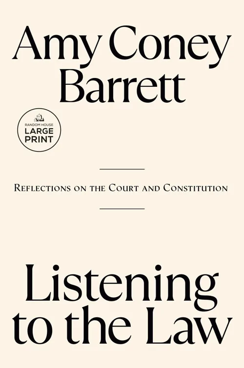Cover of Listening to the Law