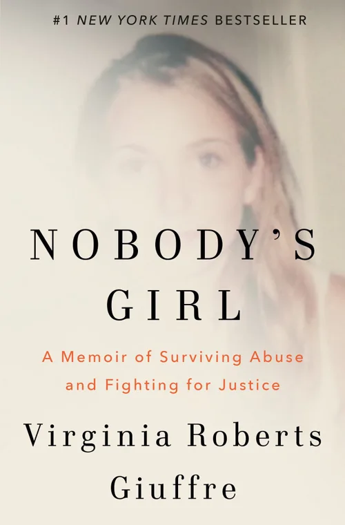 Cover of Nobody's Girl by Virginia Roberts Giuffre