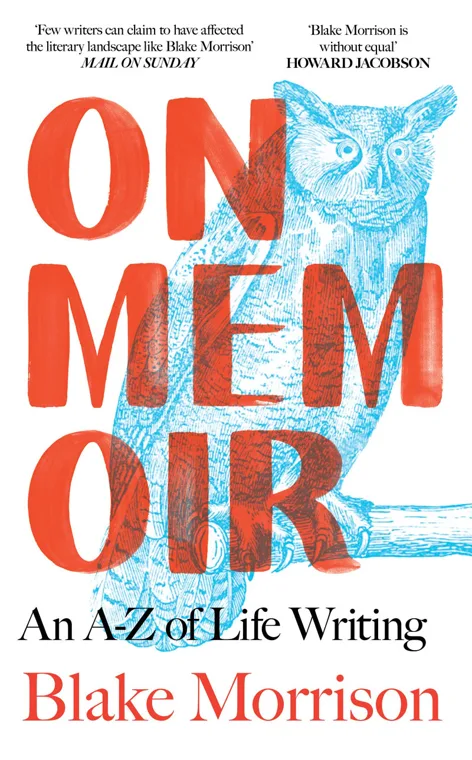 Cover of On Memoir by Blake Morrison