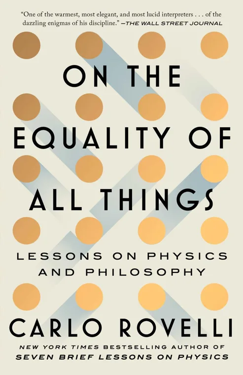 Cover of On the Equality of All Things by Carlo Rovelli