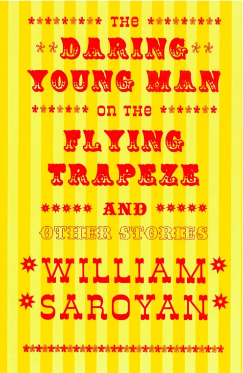 Cover of The Daring Young Man on the Flying Trapeze by William Saroyan